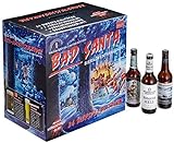Kalea Bier-Adventskalender 2019 | Edition Bad Santa | 24 Deutsche Bier-Spezialitäten und 1 exklusivem Verkostungsglas | 24 x 0,33 l Flaschen