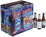 Kalea Bier-Adventskalender 2019 | Edition Bad Santa | 24 Deutsche Bier-Spezialitäten und 1 exklusivem Verkostungsglas | 24 x 0,33 l Flaschen