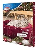 Trixie 9269 Vorweihnachtszeit Adventskalender für Katzen, 30 × 34 × 3,5 cm