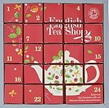 English Tea Shop - Tee Adventskalender 'Pink Christmas', 24 einzelne Boxen mit würzigen BIO-Tees in hochwertigen Pyramiden-Teebeutel