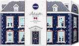 NIVEA Adventskalender 2019 für 24 Verwöhnmomente, Weihnachtskalender mit ausgewählten Pflegeprodukten, Pflegeset für die Adventszeit