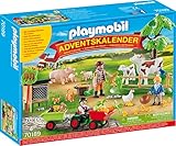 PLAYMOBIL Adventskalender 70189 Auf dem Bauernhof, Ab 4 Jahren