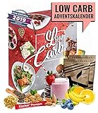 Low Carb Adventskalender I Kalender Adventszeit für kohlenhydrahtarme Ernährung I Geschenkidee für Fitnessbewusste I verschiedene Snacks ohne Kohlenhydrahte I für Erwachsene