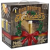 Kalea Bier-Adventskalender 2019 | 24 Deutsche Bier-Spezialitäten und 1 Verkostungsglas | 24 x 0.33 l Flaschen | Geschenkidee Zur Vorweihnachtszeit