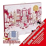 Douglas Adventskalender 2019 Beauty New York - idealer Advent Kalender für die Frau, Beautykalender im Wert von 200 €, Kosmetikkalender mit 24 Beauty Produkten für Damen