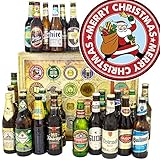 Weihnachtsmann - 24 Biere aus der Welt und D - Weihnachten Ehefrau/Adventskalender Bier Männer